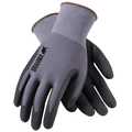 Safety Works Medium Gray Brahma Seamless Micro-Foam Glove, Nitrile Coated WA9182A